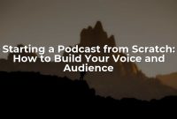 person speaking into professional microphone